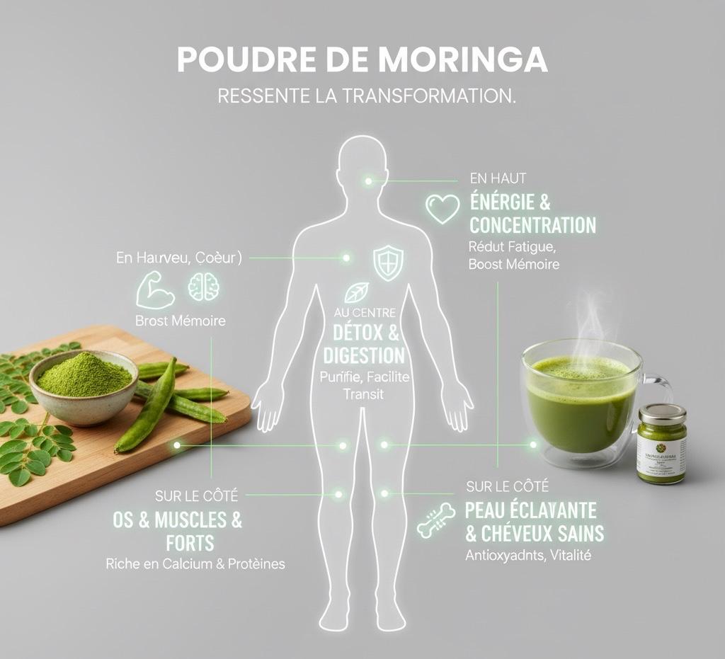 Poudre Moringa